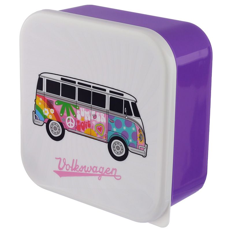 Volkswagen T1 Campervan 3 Piece Lunch Box Set (Summer)
