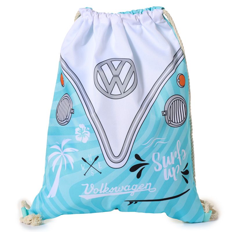 Volkswagen T1 Campervan Drawstring Bag (Surf)