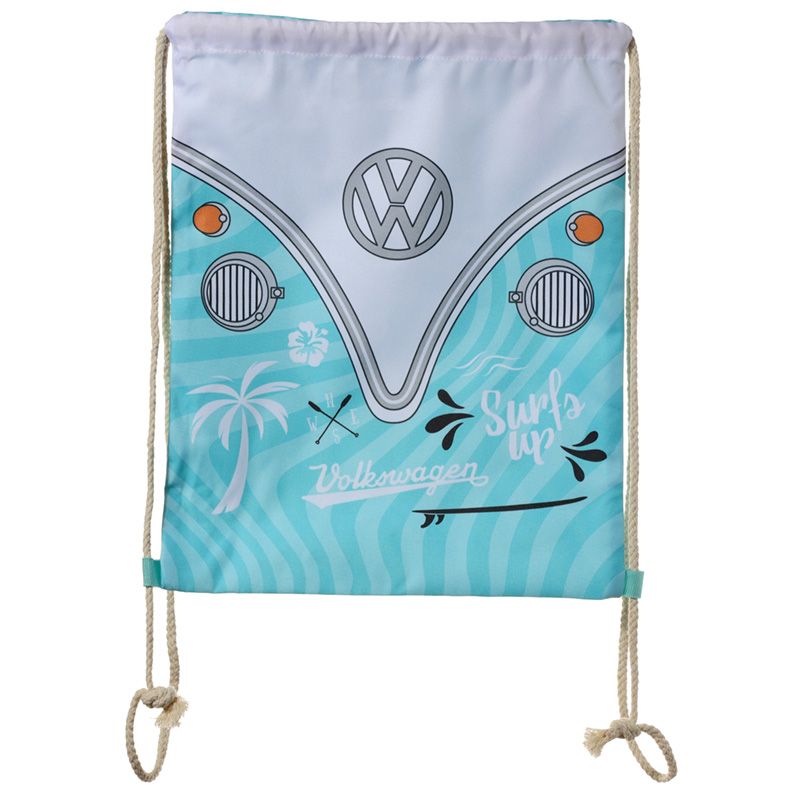 Volkswagen T1 Campervan Drawstring Bag (Surf)
