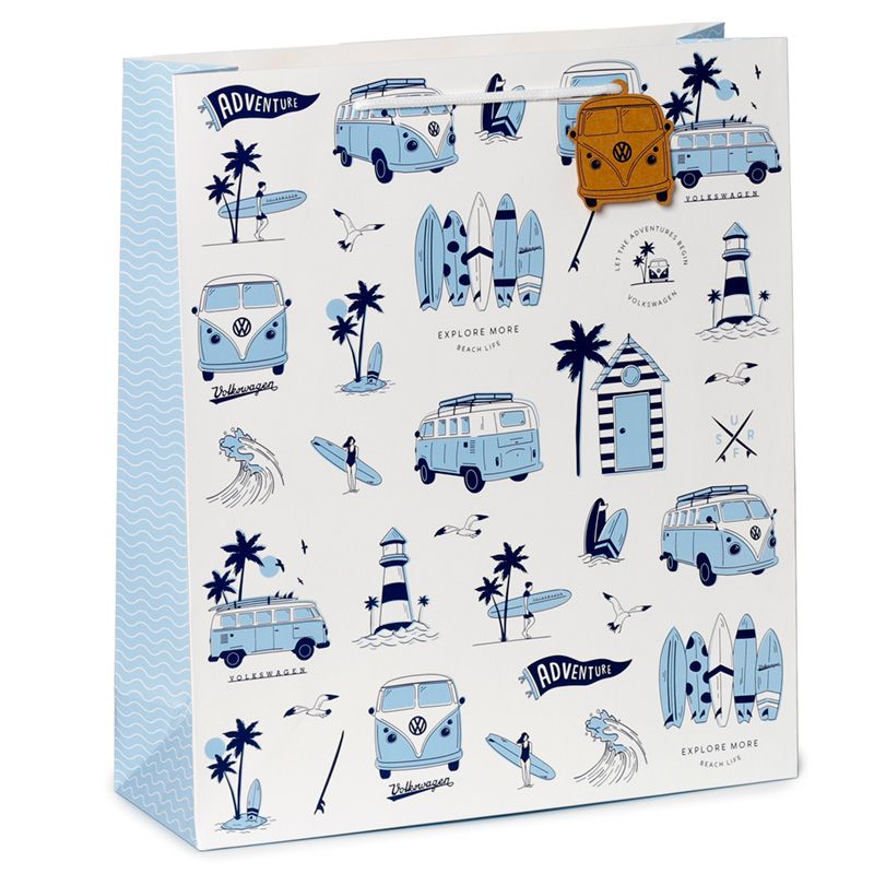 Volkswagen T1 Campervan Extra Large Gift Bag (Explore More)