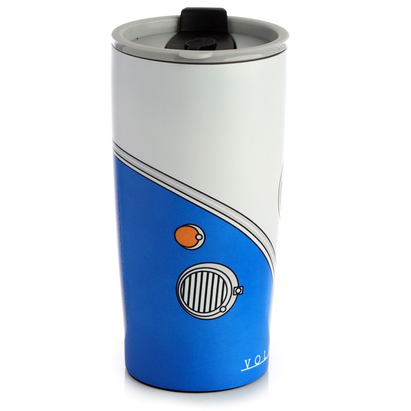 Volkswagen T1 Campervan Insulated Travel Mug (Blue)