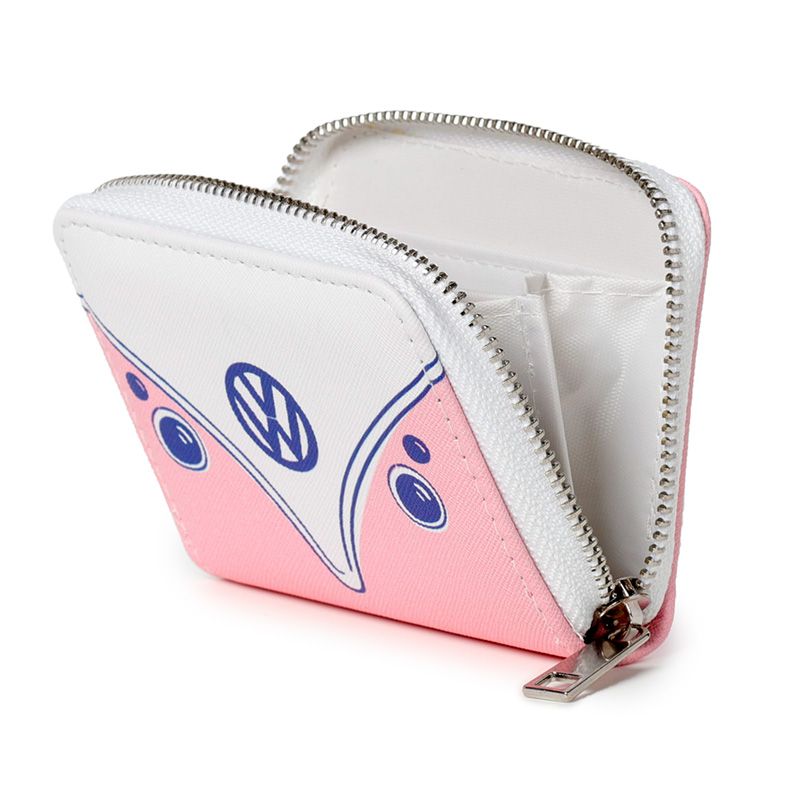 Volkswagen T1 Campervan Zipped Coin Purse (Waves Are Calling)