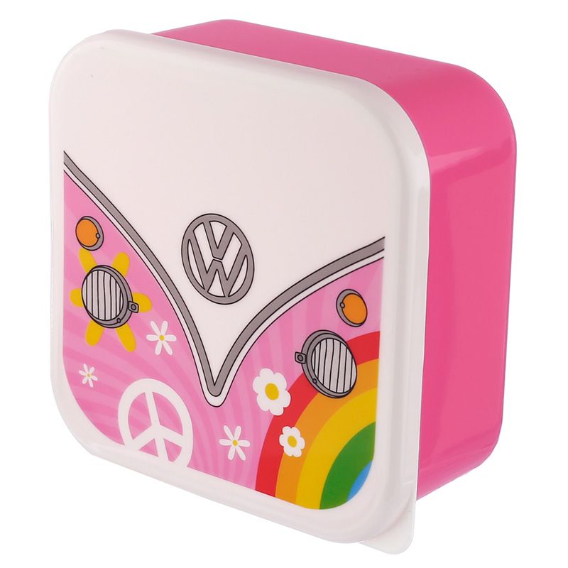 Volkswagen T1 Campervan 3 Piece Lunch Box Set (Summer)