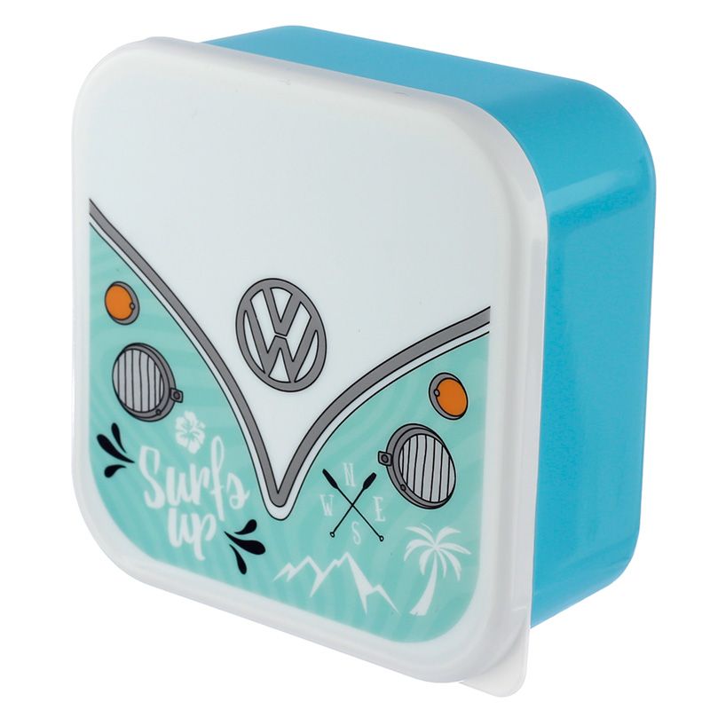 Volkswagen T1 Campervan 3 Piece Lunch Box Set (Surf)