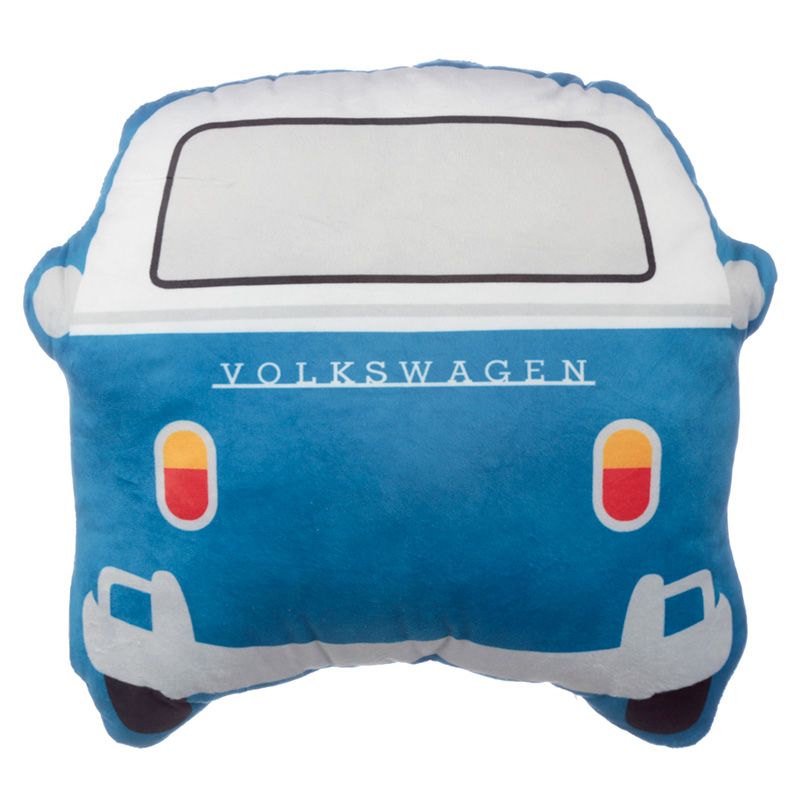 Volkswagen T1 Campervan Shaped Cushion (Blue)