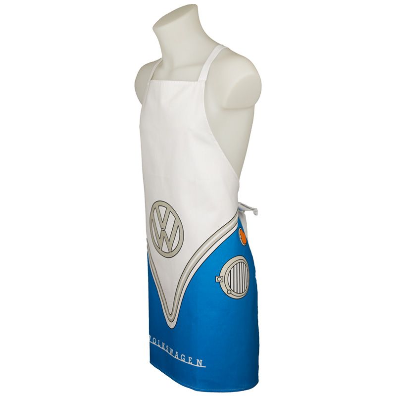 Volkswagen T1 Campervan Cooking Apron (Blue)