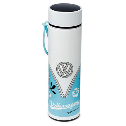 Volkswagen T1 Campervan Digital Thermometer Insulated Drinks Bottle (Surf)