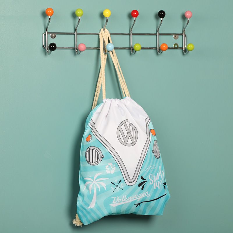 Volkswagen T1 Campervan Drawstring Bag (Surf)