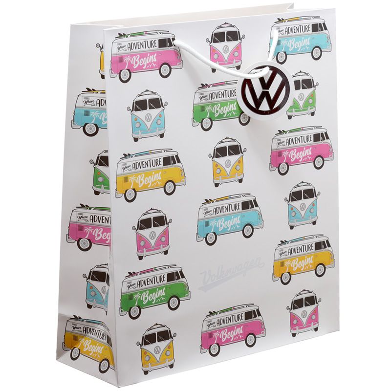 Volkswagen T1 Campervan Extra Large Gift Bag (Surf)