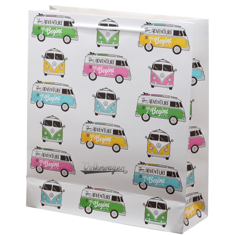 Volkswagen T1 Campervan Extra Large Gift Bag (Surf)