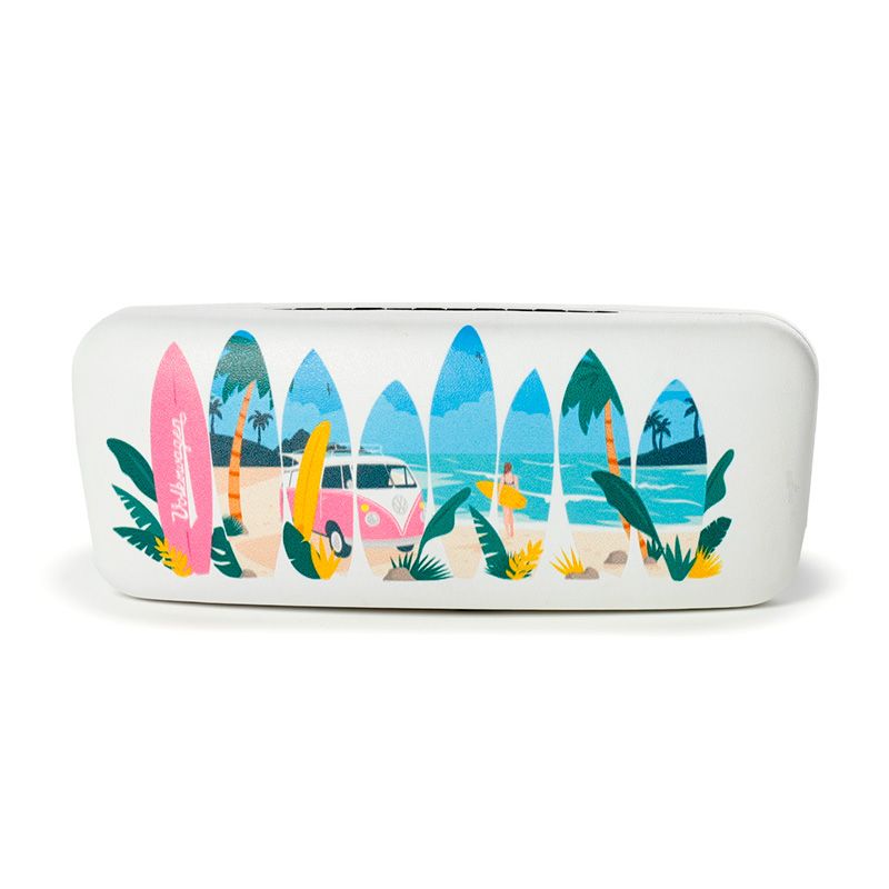 Volkswagen T1 Campervan Glasses Case (Waves Are Calling Alt)