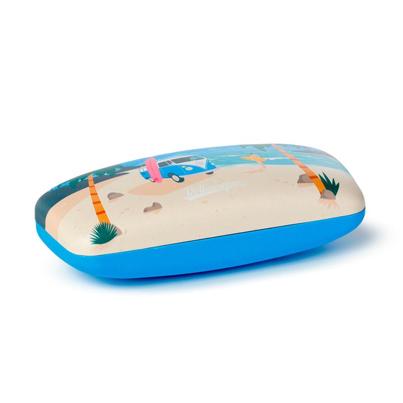 Volkswagen T1 Campervan Glasses Case (Waves Are Calling)