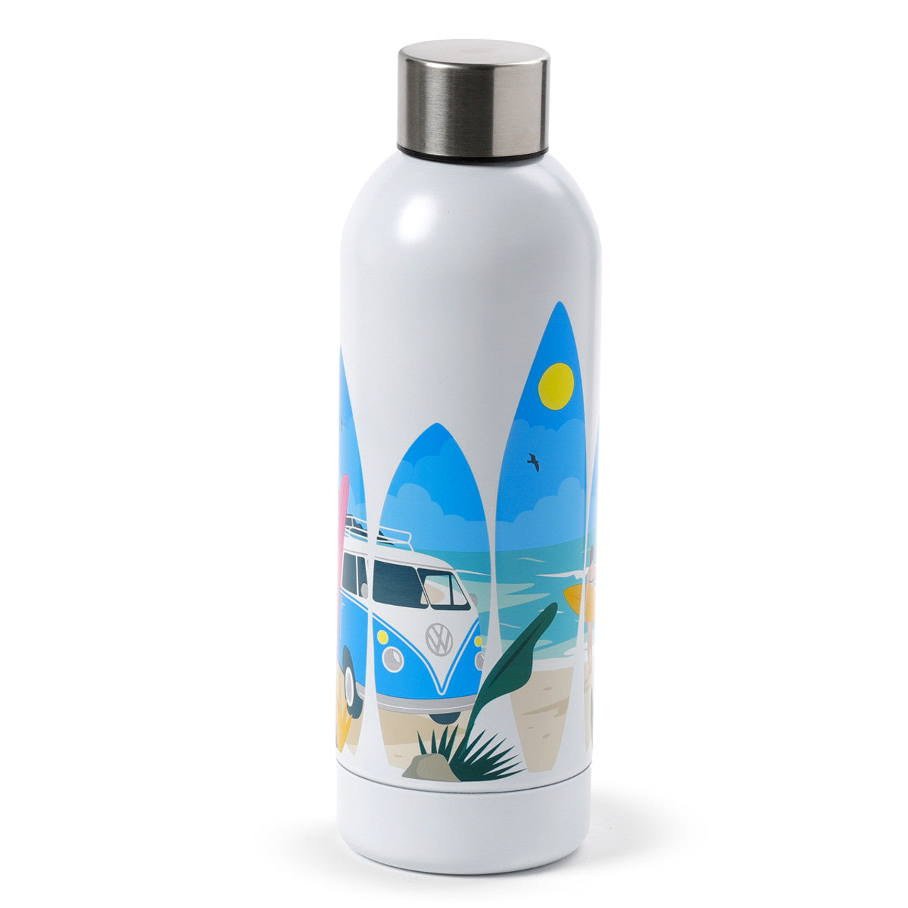 Volkswagen T1 Campervan Insulated Drinks Bottle (Waves Are Calling)