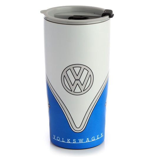 Volkswagen T1 Campervan Insulated Travel Mug (Blue)