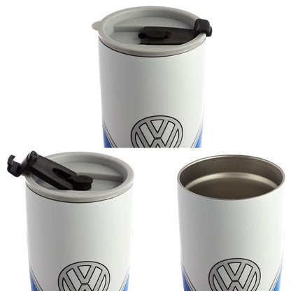 Volkswagen T1 Campervan Insulated Travel Mug (Blue)