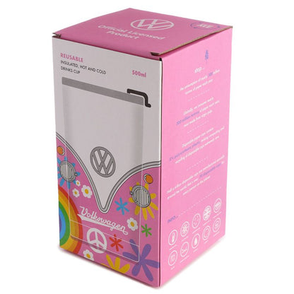 Volkswagen T1 Campervan Insulated Travel Mug (Summer)