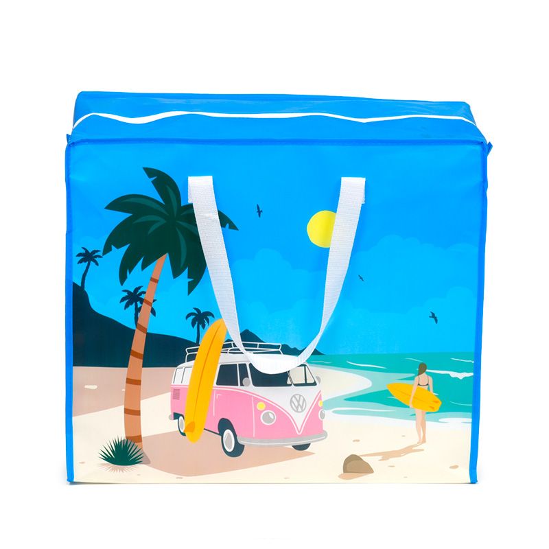 Volkswagen T1 Campervan Laundry Storage Bag (Waves Are Calling)