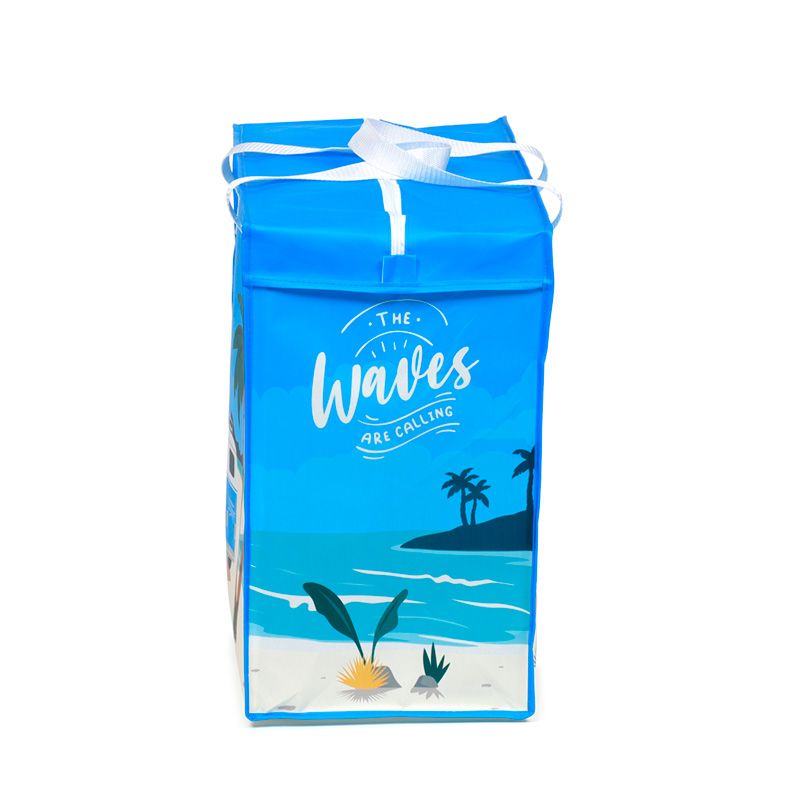 Volkswagen T1 Campervan Laundry Storage Bag (Waves Are Calling)