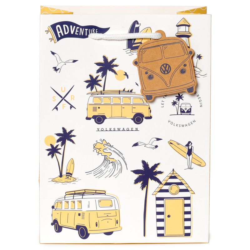 Volkswagen T1 Campervan Medium Gift Bag (Explore More)