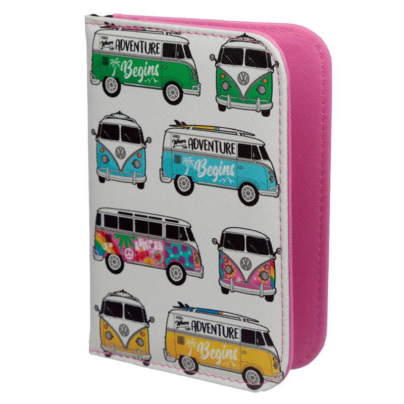 Volkswagen T1 Campervan Passport Holder & Luggage Tag Set (Summer)