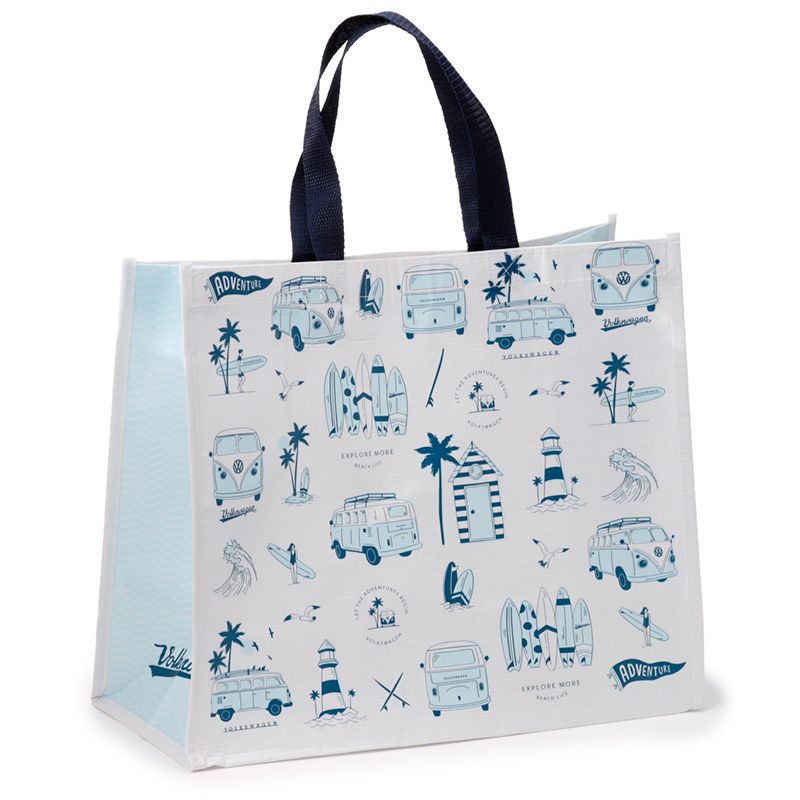 Volkswagen T1 Campervan Reusable Shopping Bag (Explore More)