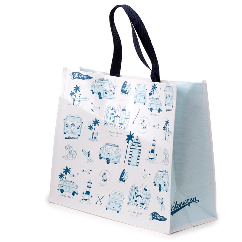 Volkswagen T1 Campervan Reusable Shopping Bag (Explore More)