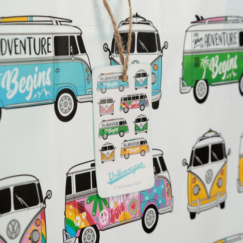 Volkswagen T1 Campervan Reusable Shopping Bag (Multi)