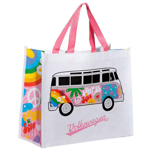 Volkswagen T1 Campervan Reusable Shopping Bag (Summer)