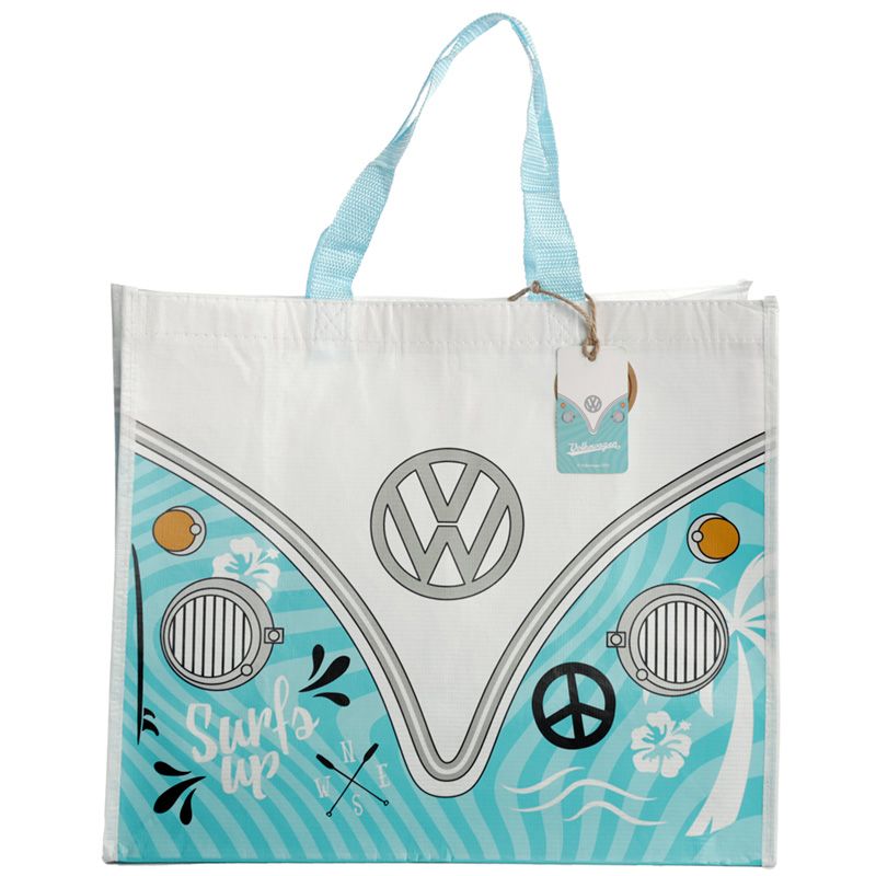 Volkswagen T1 Campervan Reusable Shopping Bag (Surf)