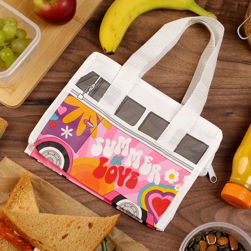 Volkswagen T1 Campervan Small Lunch Bag (Summer)