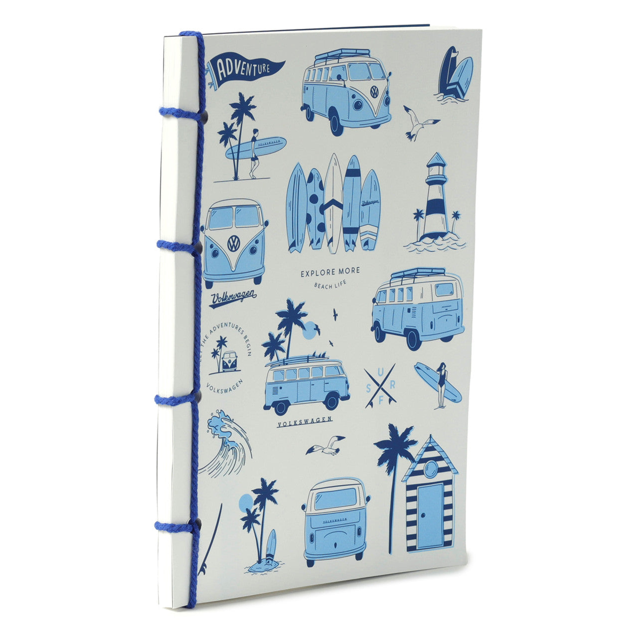 Volkswagen T1 Campervan Stone Paper Notebook A5 (Explore More)