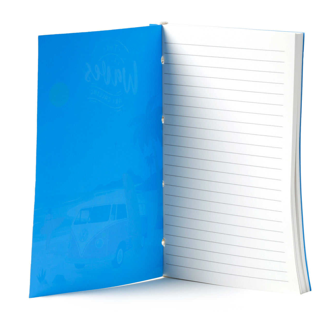 Volkswagen T1 Campervan Stone Paper Notebook A5 (Waves Are Calling)