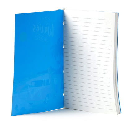Volkswagen T1 Campervan Stone Paper Notebook A5 (Waves Are Calling)