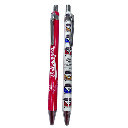 Volkswagen T1 Campervan Twin Pen Set (Red)
