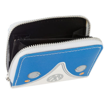 Volkswagen T1 Campervan Zipped Coin Purse (Blue)