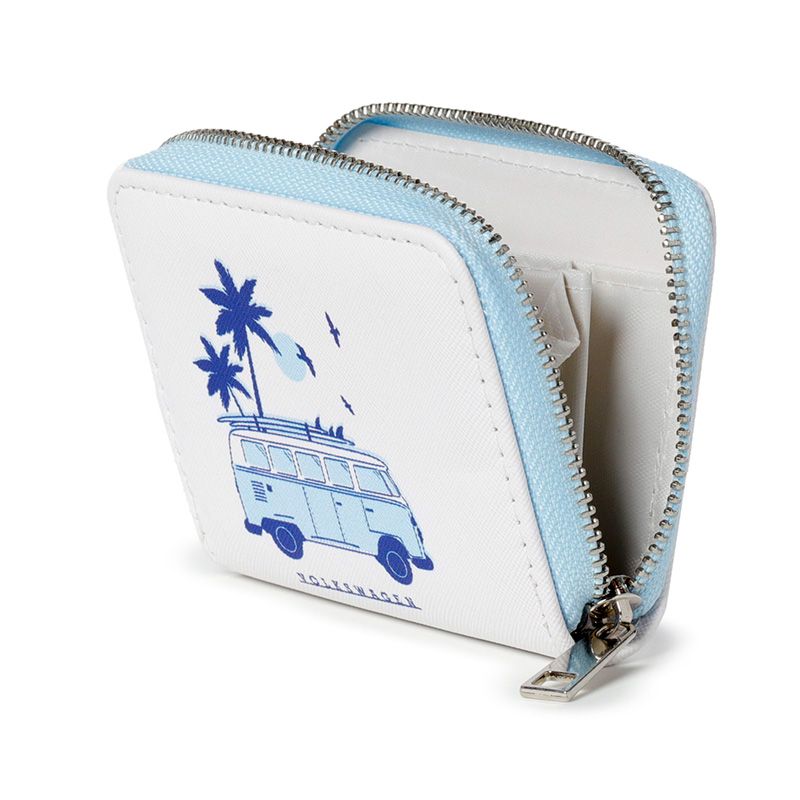 Volkswagen T1 Campervan Zipped Coin Purse (Explore More)