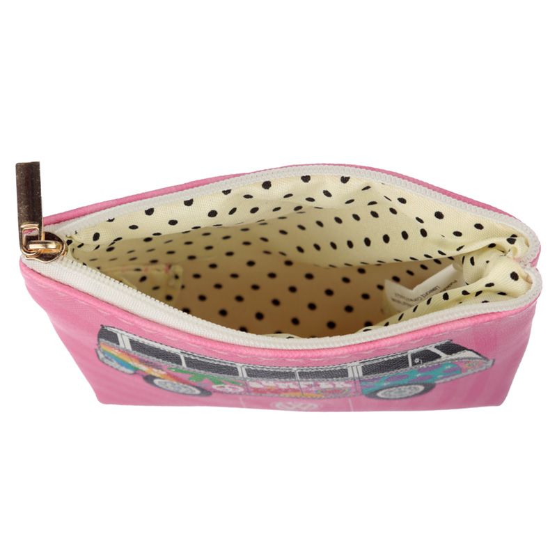 Volkswagen T1 Campervan Zipped PVC Coin Purse (Summer)