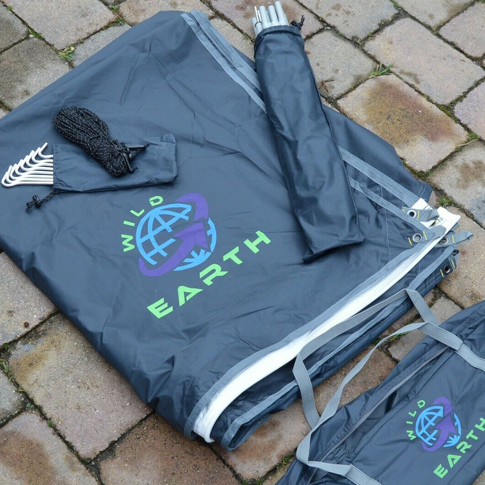 Wild Earth Campervan Sun Canopy Deluxe (Dark Grey)