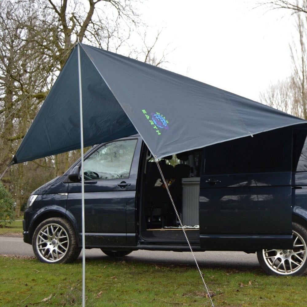 Wild Earth Campervan Sun Canopy Deluxe (Dark Grey)
